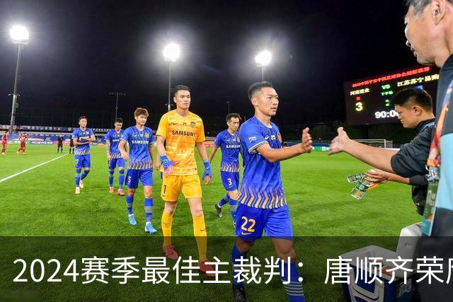 2024赛季最佳主裁判：唐顺齐荣膺金哨 马宁铜哨
